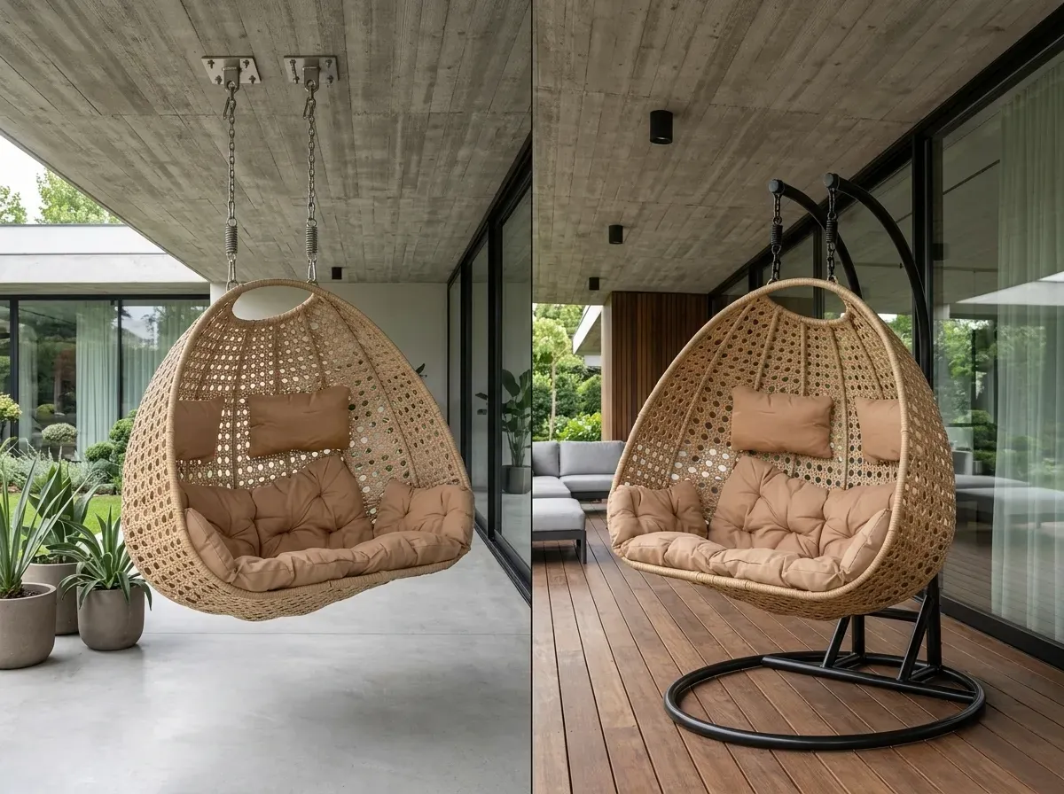 Custom Wicker Swing Configurations - B2B Custom Wicker Swing Manufacturer Options