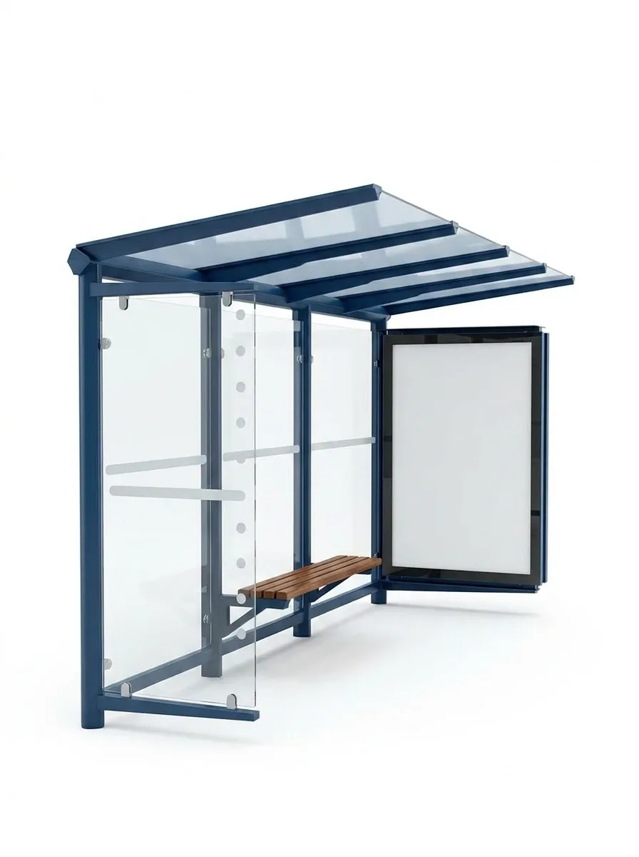 ULBS-02 - Architectural Bus Shelter Canopy