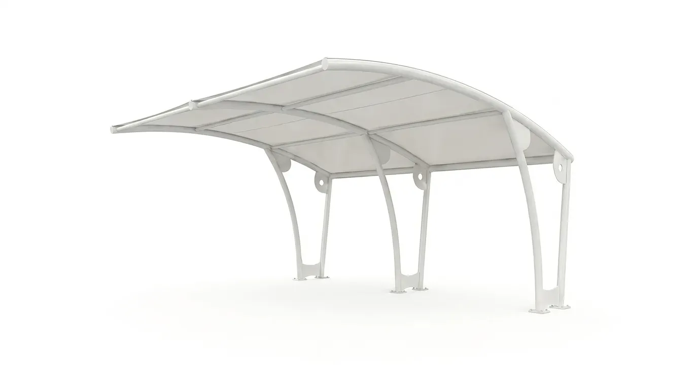 ULCS-03 - Tensile Fabric Car Shelter Canopy