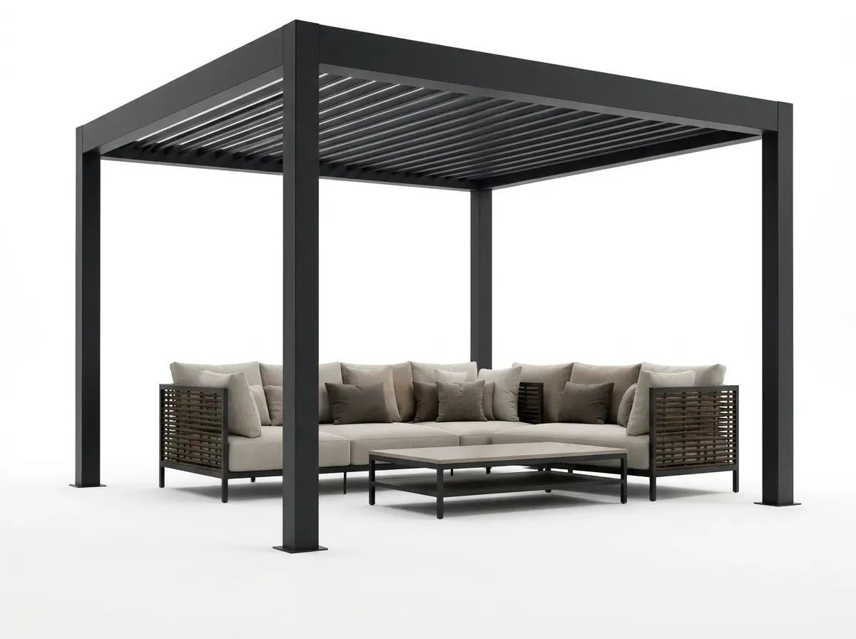 ULBPG-02 - Architectural Louvered Outdoor Pergola
